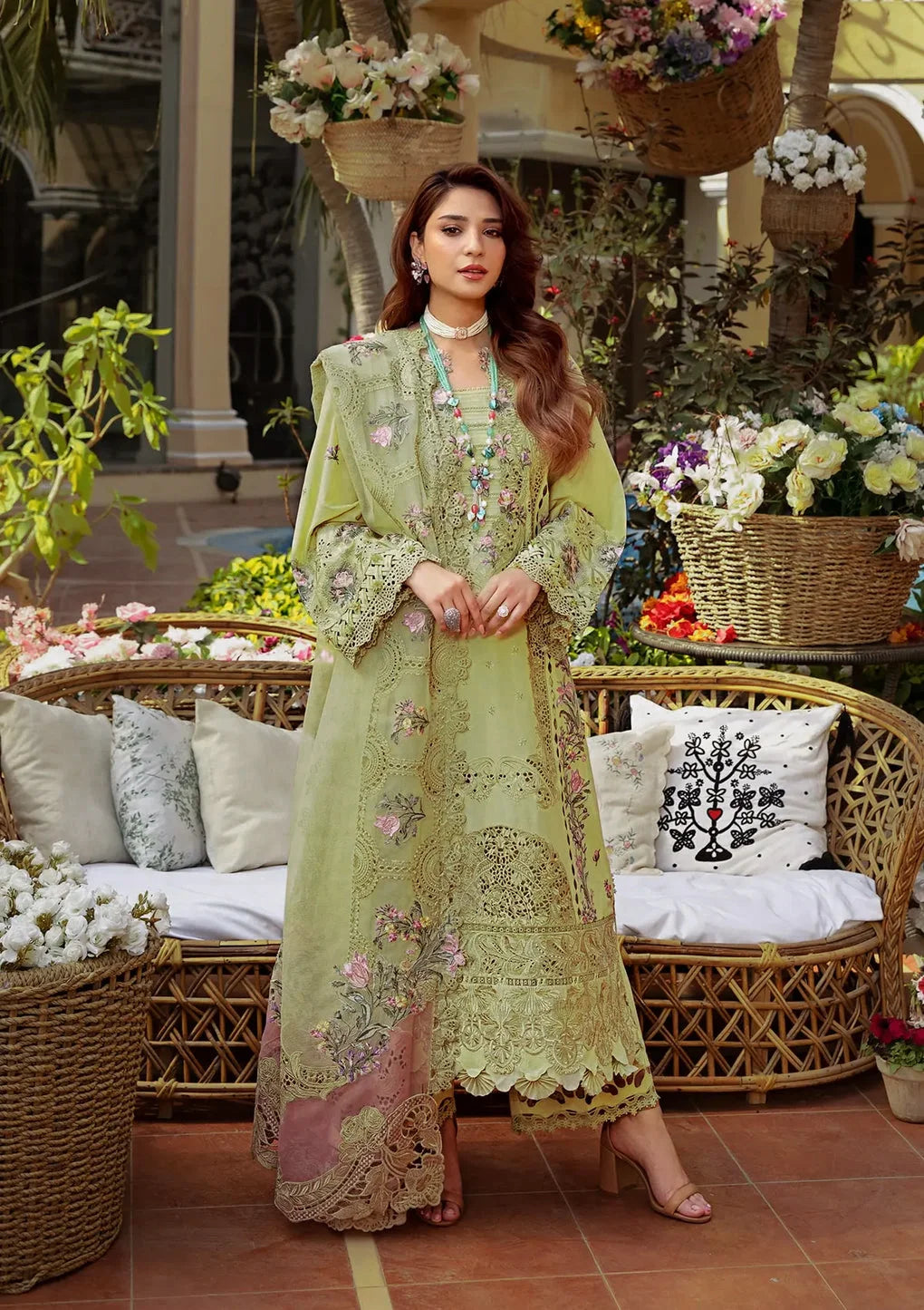 The Graceful Light Green Luxury Outfit