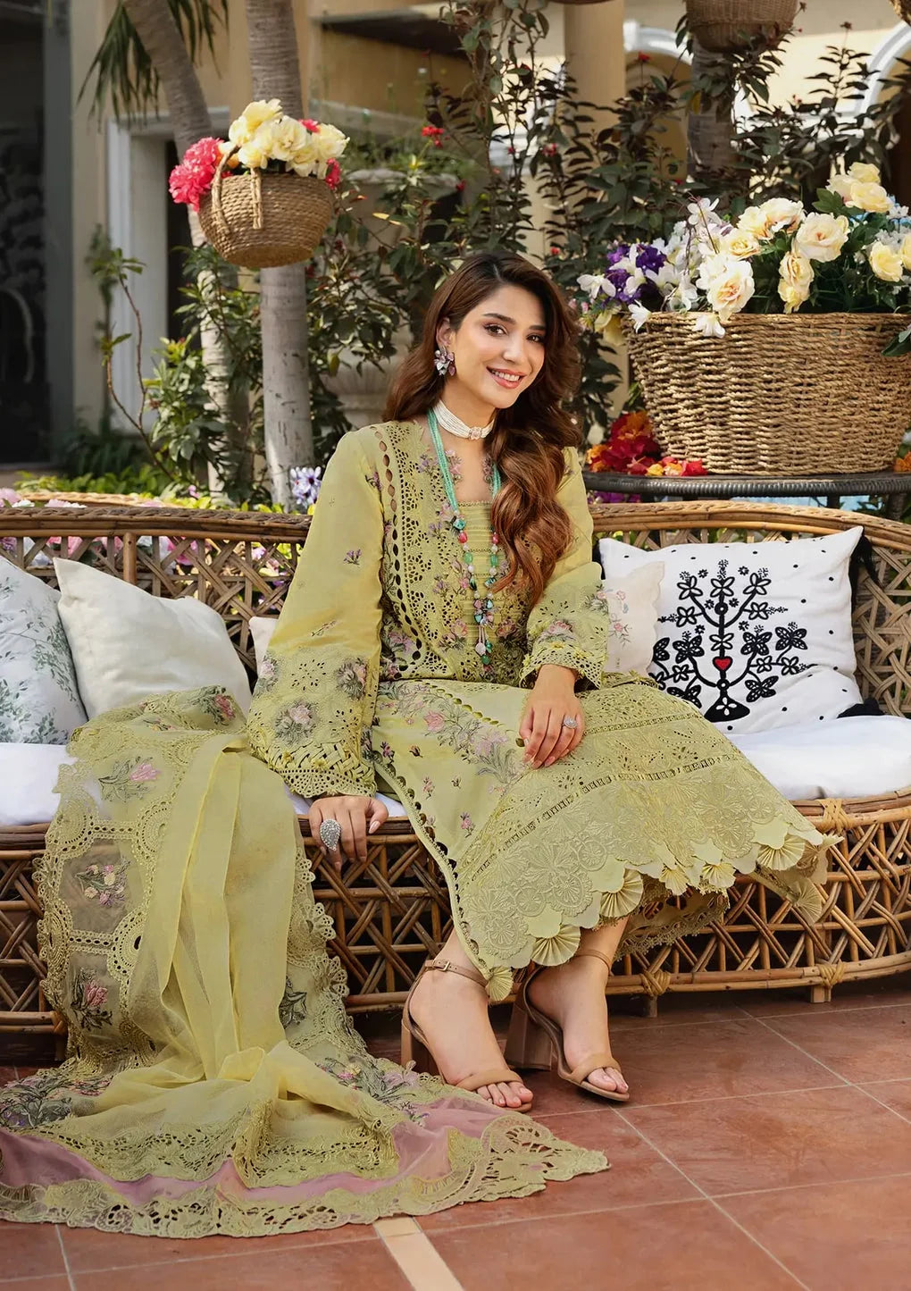 The Graceful Light Green Luxury Outfit