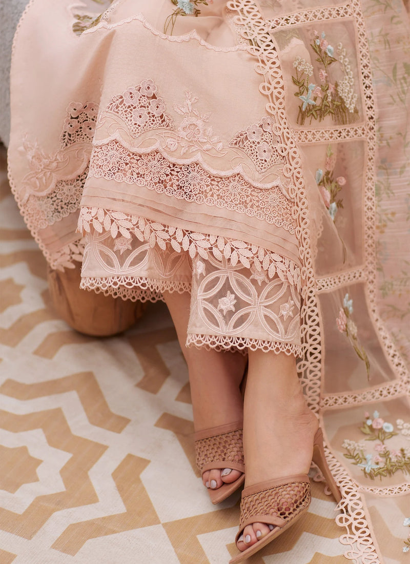 Daman Embroidery for Lawn Dress designed for women Eid collection