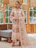 Festive and Eid Collection Dress in Peach Orange Color