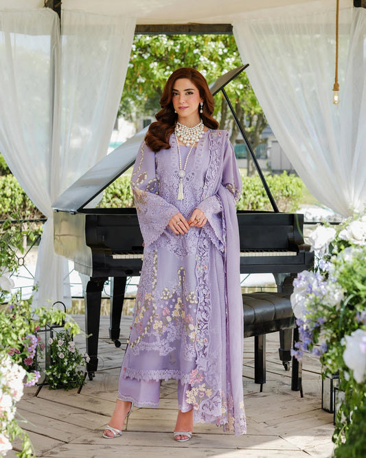 Luxury Embroidered Lawn Suit for Eid Collection