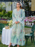 Light Blue Embroidered Lawn Dress for Women Festive and Eid Collection