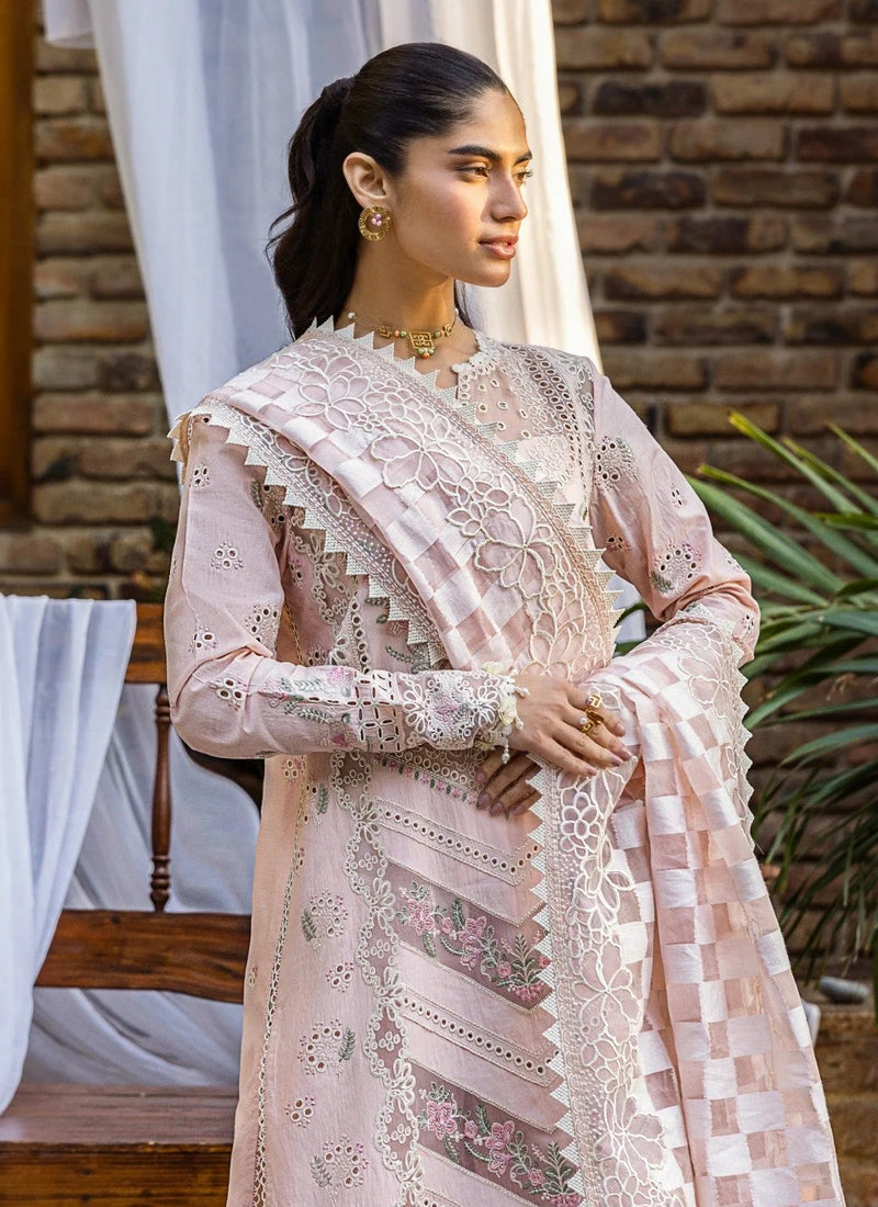  Lawn Embroidered Unstitched Dress