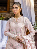 Peach Color Lawn Dress for festive collection