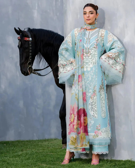 Ferozi Embroidered Lawn Suit