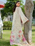 Lawn Dress Design in Off white color
