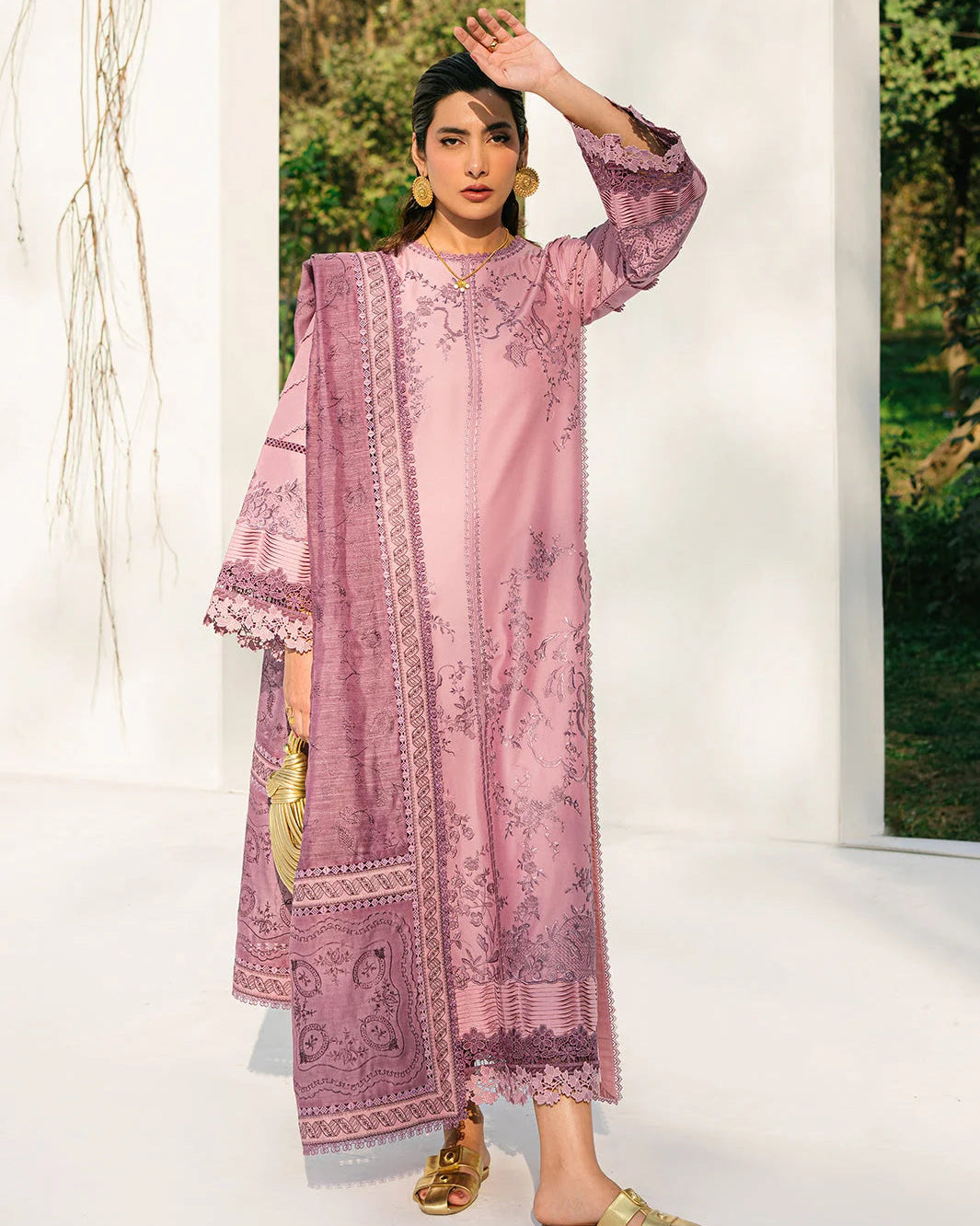 Lawn Eid Collection Dress Design for Women
