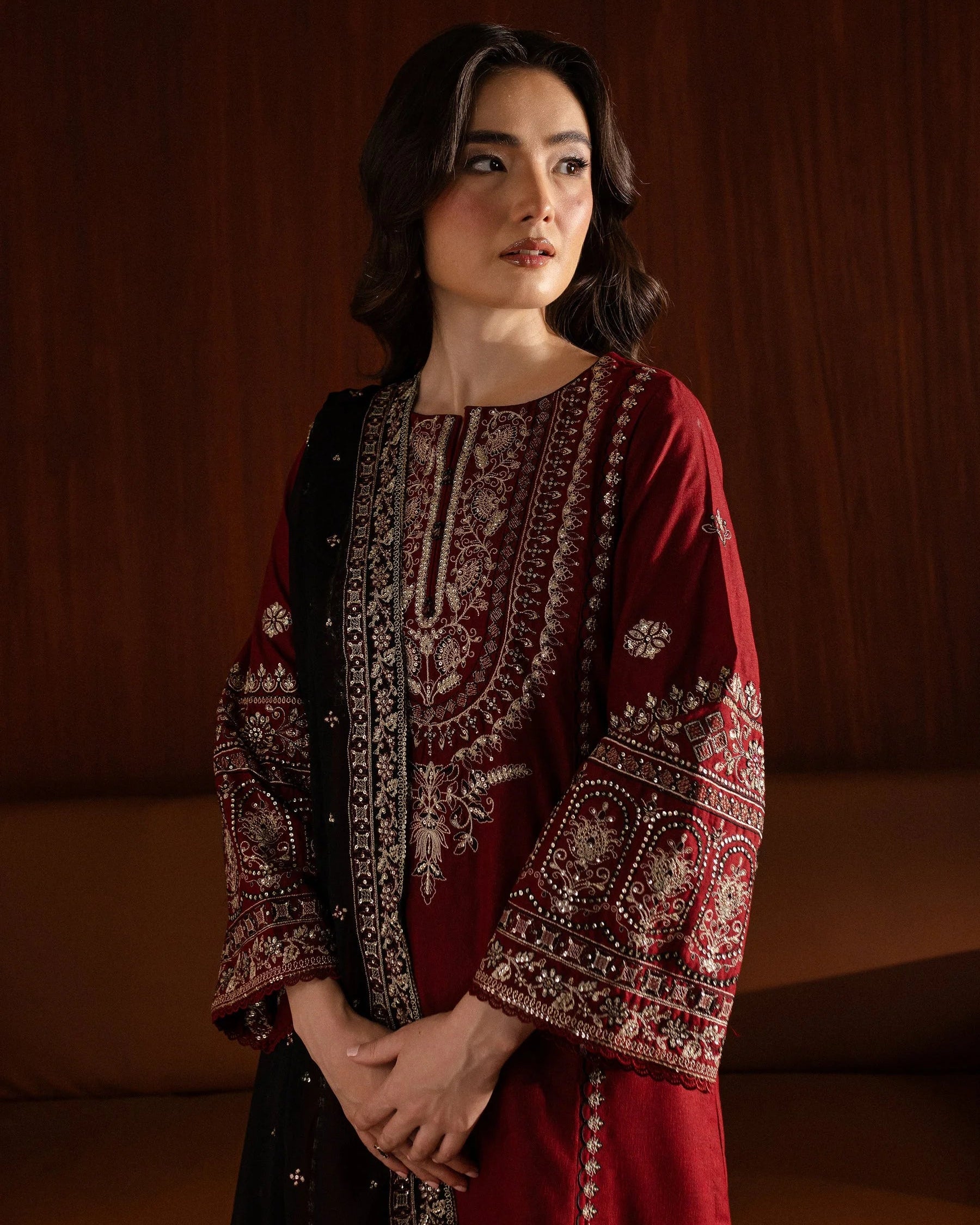 Traditional Embroidery Dress for Eid Collection