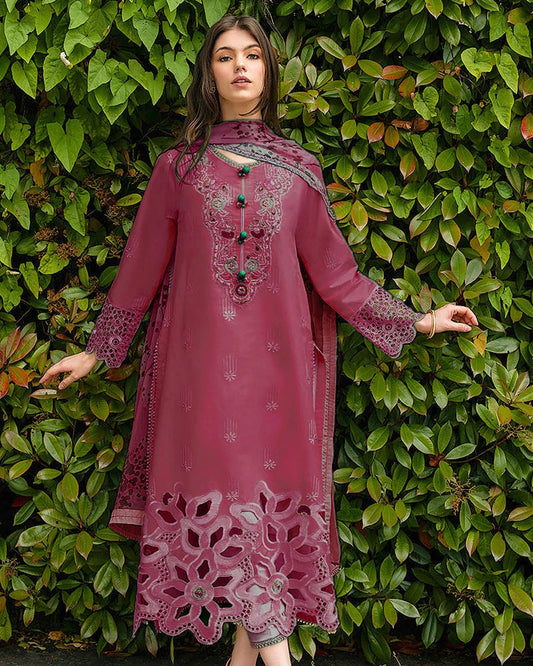 Pink Color Lawn Dress for Summers 2026