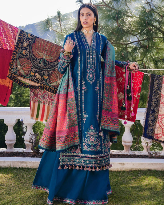 Luxury Embroidered Lawn Dress for Women Eid Collection in summer 2026