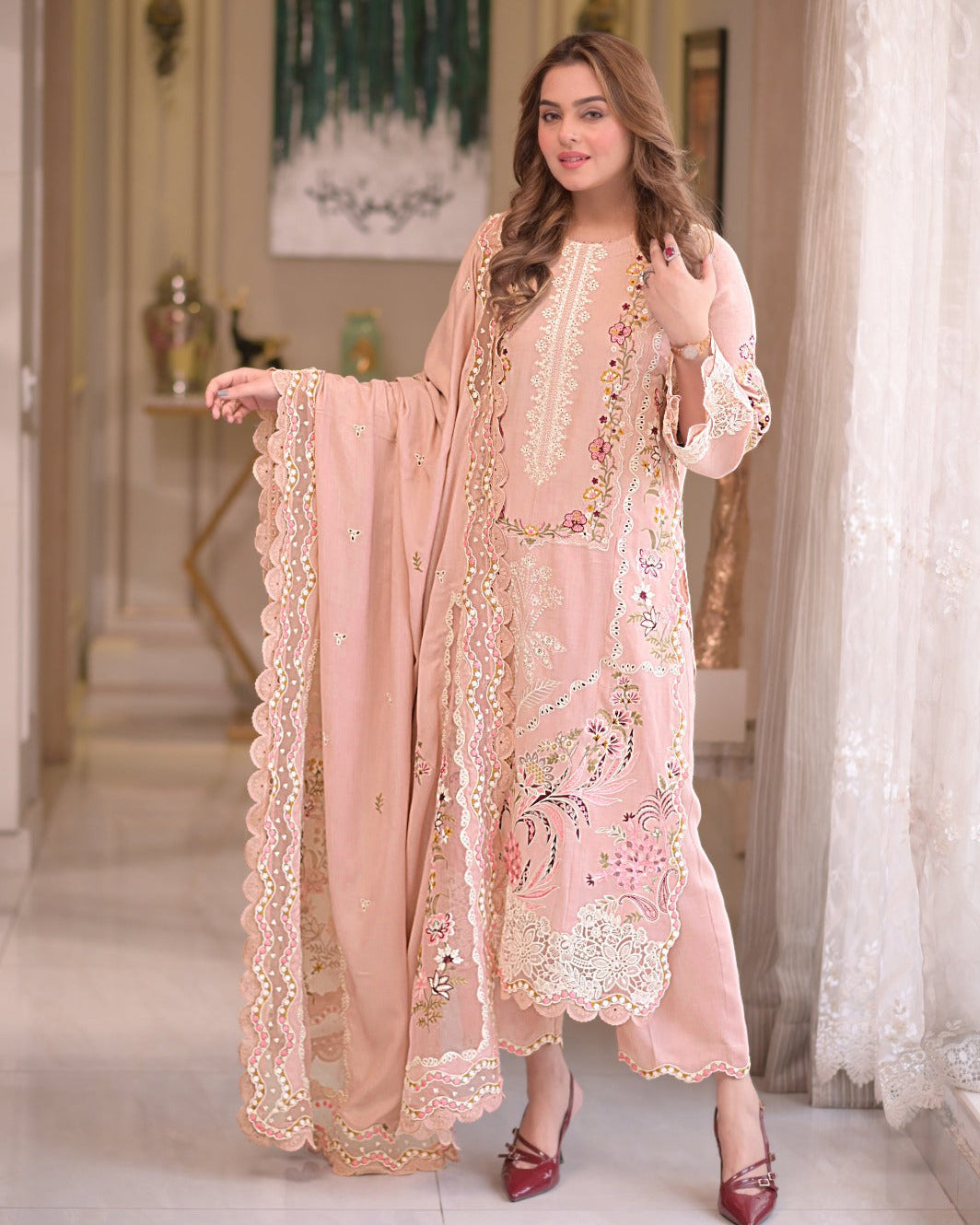 The Light Pink | Embroidered Eid Collection
